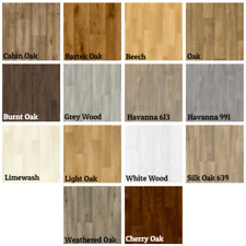 AUTUMN SALE | Wood Plank Effect Oak Design Luxury Flooring Modern Domestic Lino