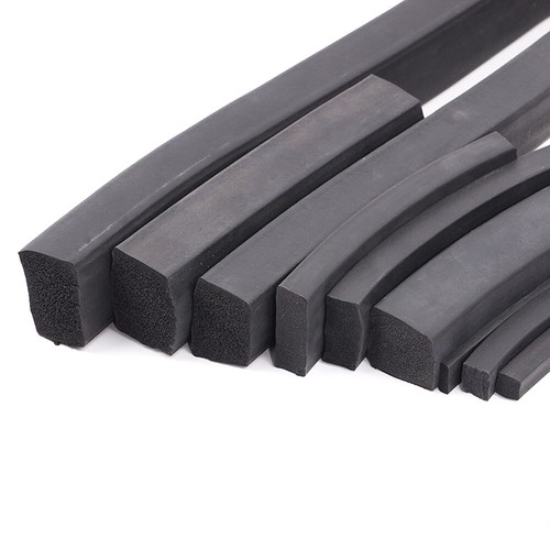 Square sponge strip black epdm - square,