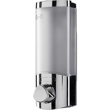 Croydex Euro Dispenser Uno Chrome 500ml Wall Mounted Soap Shampoo Shower