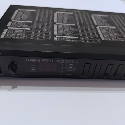 Yamaha r100 reverb processor - reverb,