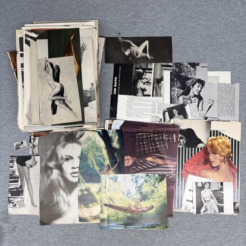 Loose nude magazine pages - loose,
