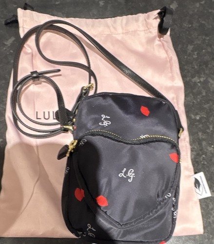 Lulu guinness black crossbody - guinness,