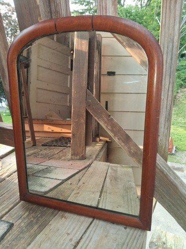 Antique shaving mirror - antique,