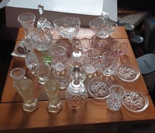 Job Lot Of 22 Cut  and crystal