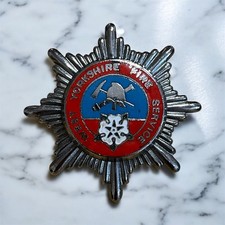 West Yorkshire Fire Service Cap Badge. 1974-1985