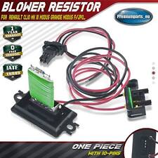 Heater Blower Resistor & Wiring Loom for Renault Clio MK3 Modus/Grand Modus New