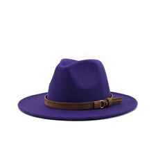 New Wide Brim Felt Fedora Hat