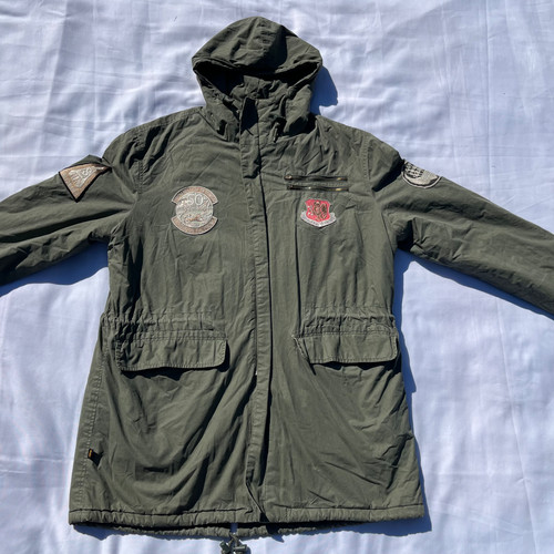Alpha industries hooded parka - alpha,