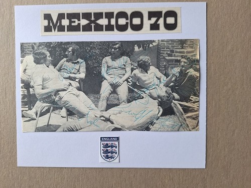 Bobby moore hand signed - bobby,