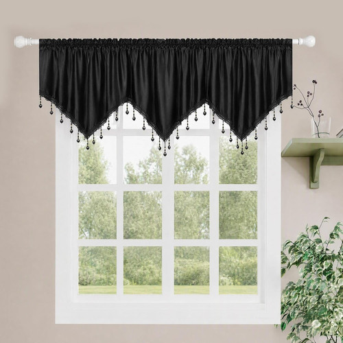 Swag curtain scalloped - curtain,