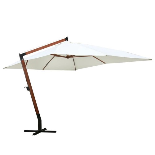 White parasol large floating - white,