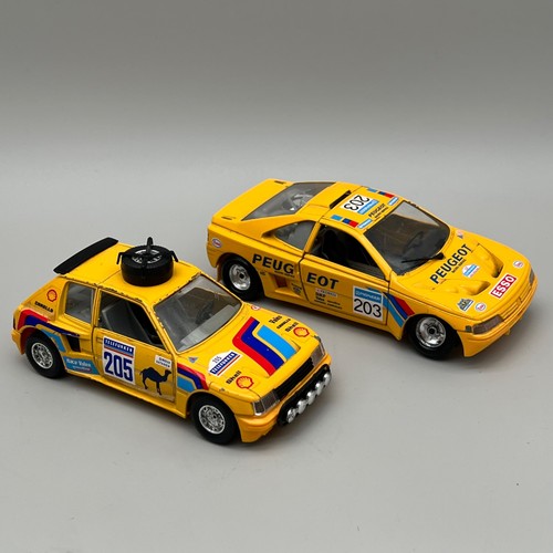 Vintage bburago peugeot 205 - vintage,