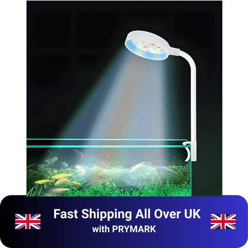 Fish tank clip lamp - clip, led