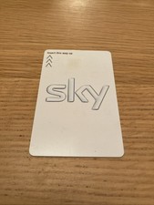 Sky Viewing Card White, Official Freesat TV Viewing Card, * Untested*