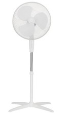 Silvercrest Pedestal Fan, with a 45W motor,adjustable height,stable cross base.