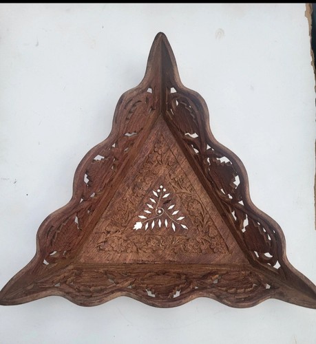 Vintage indian hand carved - hand,