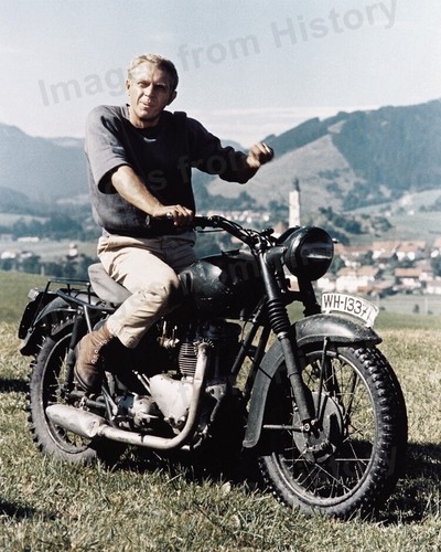 8x10 print steve - mcqueen, the