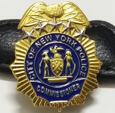 NYPD Police Commissioner Mini