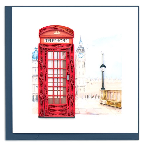 Quilling red london - quilling,