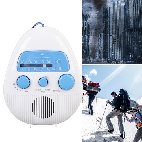 Waterproof shower radio fm - waterproof, am/fm