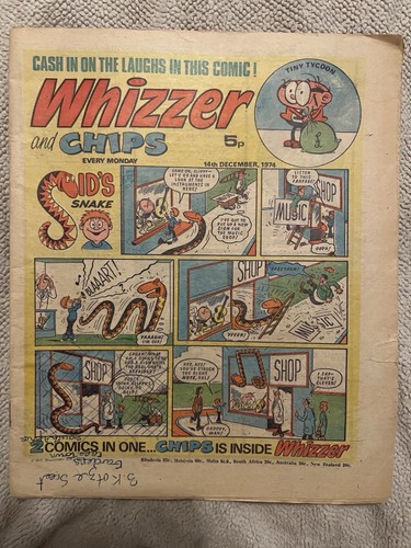 Whizzer and chips comic 14th - whizzer,