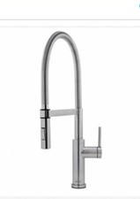 Caple Navitis Chrome Monobloc Kitchen Sink Mixer Tap With Pullout Spray Head
