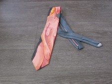 Hand Painted Nude Lady Silk Tie by Dunford Wood Oxford