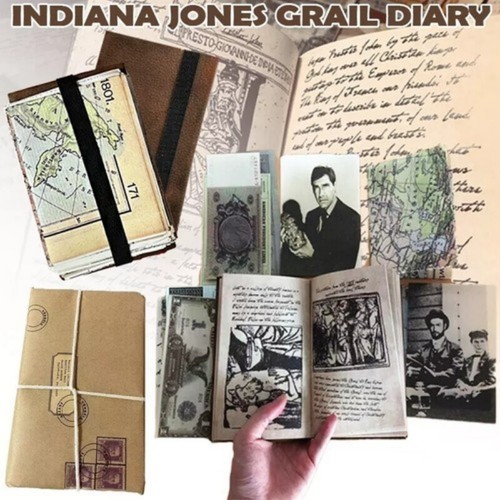 Holy indiana jones grail diary - indiana-jones,