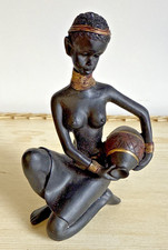 Vintage african tribal woman - tribal,