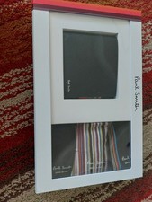 Paul Smith Boxed Gift Set. Mens Wallet With Three Pairs Of His Signature Socks
