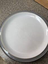 1 Denby Jet Grey Dinner Plate 10 1/2"