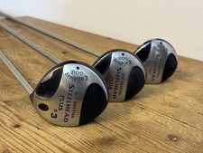 Ladies Callaway Big Bertha Steelhead Plus 3, 5 & 7 Woods Set / Graphite Shafts