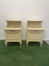 French Louis Style Bedside Cabinets Tables Olympus Vintage