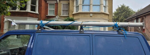Van tube carrier aluminium - carrier.,