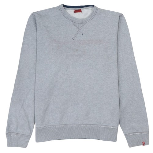 Levi men grey crew neck - men's,