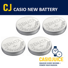 Casio PROTREK Wristwatch PAG-40 PAG40 NEW Coin Cell Button Battery *4