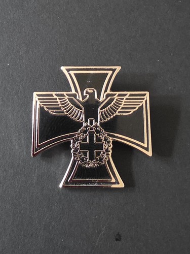 German cross with eagle pin