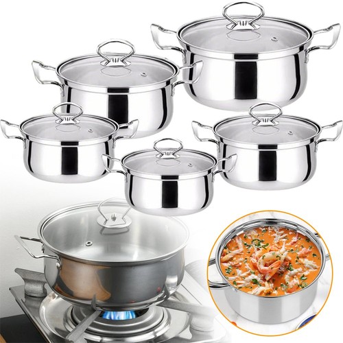 Stainless steel stockpot - 5x,