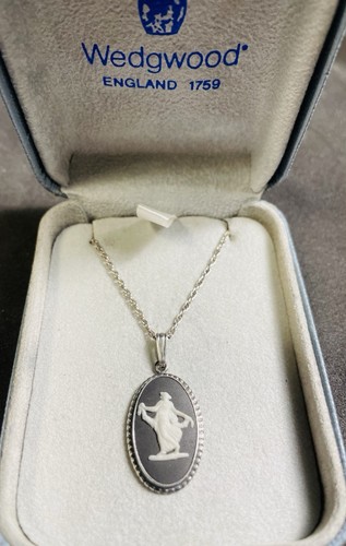 Black jasper wedgewood cameo - black,