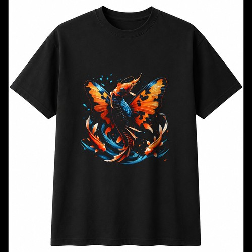 Fantasy art koi - fantasy, with