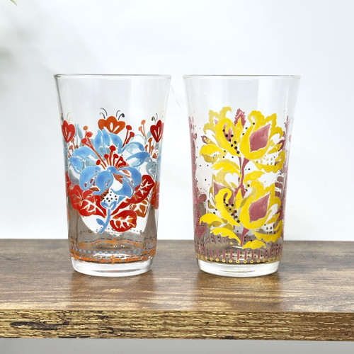 Anthropologie floral tumbler - floral, 8