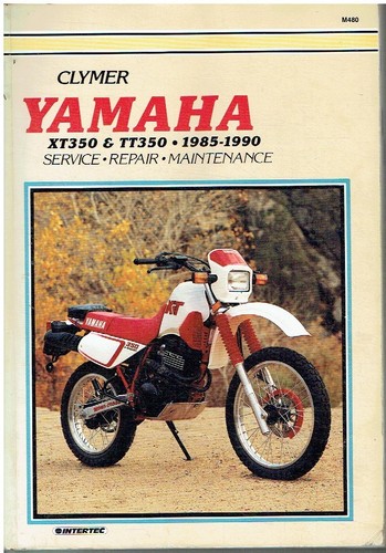 Yamaha xt350 tt350 - (1985-90), &