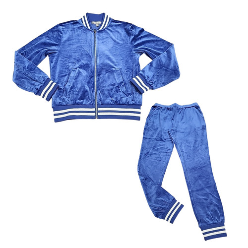 Womens tracksuit set blue - set,