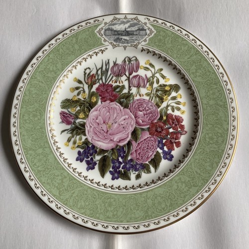 Chelsea flower show plate - flower,