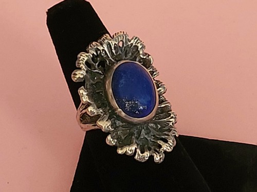 Vintage sterling silver oval - vintage,