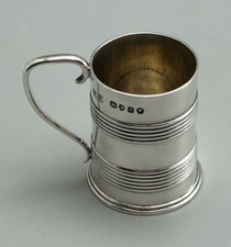 Miniature Silver Victorian Mug