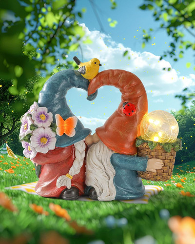 Solar powered spring - 8.3'',