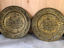 2 x Brass VINTAGE Art Deco