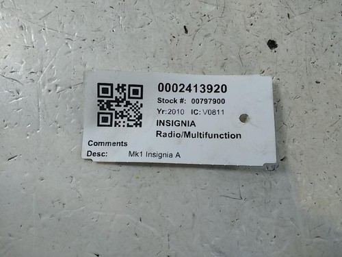 2010 vauxhall insignia - 2010,