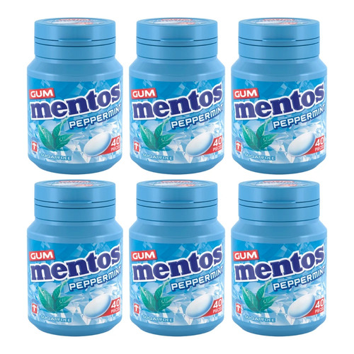 Mentos peppermint chewing - mentos,
